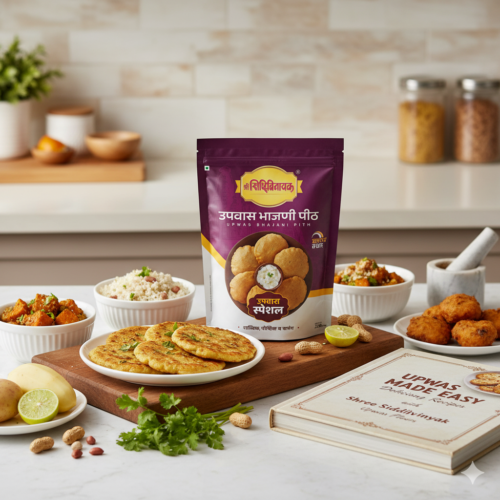 Upwas Made Easy: Delicious Fasting Recipes with Shree Siddhivinayak Upwas Flours