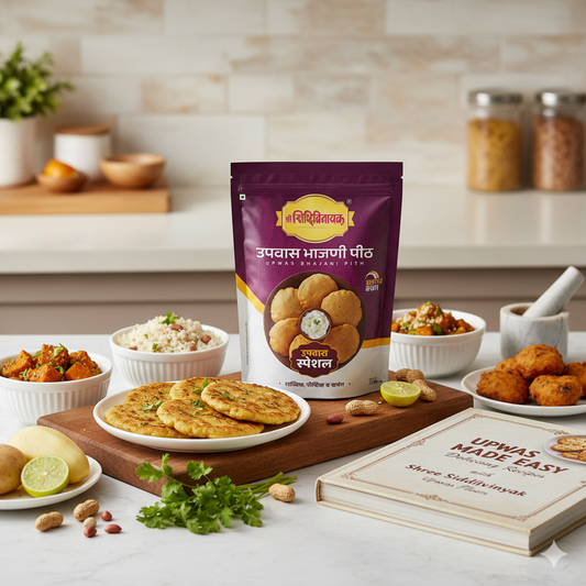Upwas Made Easy: Delicious Fasting Recipes with Shree Siddhivinayak Upwas Flours