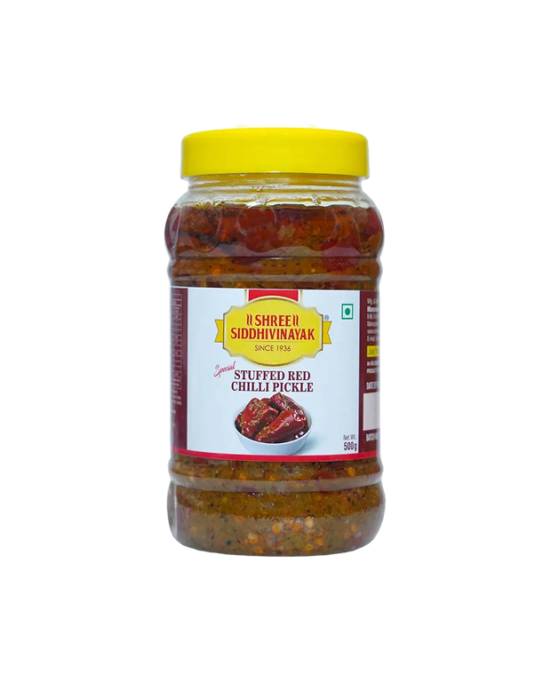 Stuffed Red  Chilli Pickle
