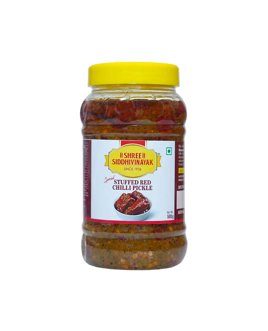 Stuffed Red  Chilli Pickle